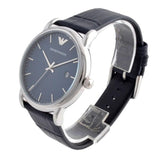 Emporio Armani Dress Quartz Blue Dial Blue Leather Strap Watch For Men - AR2501 Authentic Buy Shop Now