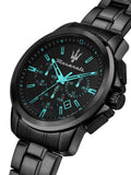Maserati Aqua Edition Quartz Precision Chronograph Black Dial Watch For Men - R8873644003 Authentic Buy Shop Now