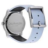 Calvin Klein City Blue Dial Blue Leather Strap Watch for Women - K2G231VN Authentic Buy Shop Now