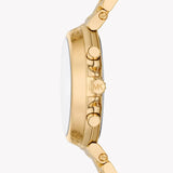 Michael Kors Maren Chronograph Gold Dial Gold Steel Strap Watch for Women - MK7493 Authentic Buy Shop Now
