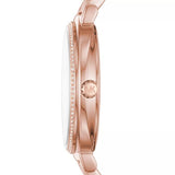 Michael Kors Cinthia Mother of Pearl Rose Gold Dial Rose Gold Steel Strap Watch for Women - MK3643 Authentic Buy Shop Now