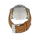 Fossil Grant Chronograph White Dial Brown Leather Strap Watch for Men - FS5060 Authentic Buy Shop Now