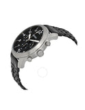 Fossil Pilot 54 Chronograph Black Dial Black Leather Strap Watch for Men - FS5181 Authentic Buy Shop Now