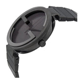 Gucci G Interlocking Quartz Grey Dial Grey Steel Strap Watch For Men - YA133210 Authentic Buy Shop Now