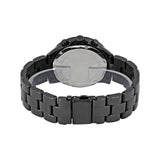 Michael Kors Brecken Chronograph Black Dial Black Steel Strap Watch for Women - MK6302 Authentic Buy Shop Now