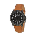 Michael Kors Paxton Analog Black Dial Brown Rubber Strap Watch For Men - MK8502 Authentic Buy Shop Now
