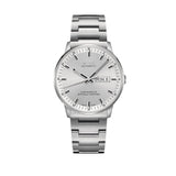 Mido Commander II Automatic Chronometer Silver Dial Silver Steel Strap Watch For Men - M021.431.11.031.00 Authentic Buy Shop Now