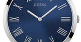 Guess Richmond Blue Dial Two Tone Mesh Bracelet Watch for Men - W1179G1 Authentic Buy Shop Now