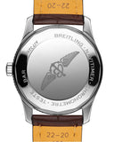 Breitling Navitimer Automatic 41 Grey Dial Brown Leather Strap Watch for Men - U17326121M1P1 Authentic Buy Shop Now