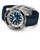 Breitling Superocean Automatic 44 Blue Dial Blue Rubber Strap Watch for Men - A17376211C1S1 Authentic Buy Shop Now