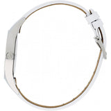 Calvin Klein Rebel White Black Dial White Leather Strap Watch for Women - K8P231L1 Authentic Buy Shop Now