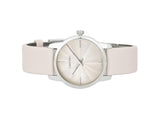 Calvin Klein City White Dial White Leather Strap Watch for Women - K2G231XH Authentic Buy Shop Now