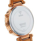 Guess Solstice Diamonds Rose Gold Dial Rose Gold Steel Strap Watch for Women - GW0403L3 Authentic Buy Shop Now
