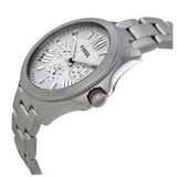 Fossil Cecile Multifunction Silver Dial Silver Steel Strap Watch for Women - AM4509 Authentic Buy Shop Now