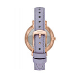 Fossil Jacqueline Purple Dial Purple Leather Strap Watch for Women - ES4814 Authentic Buy Shop Now