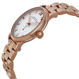 Marc Jacobs Baker White Dial Rose Gold Steel Strap Watch for Women - MBM3244 Authentic Buy Shop Now