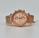 Fossil Boyfriend Chronograph Rose Gold Dial Rose Gold Steel Strap Watch for Women - ES3380 Authentic Buy Shop Now