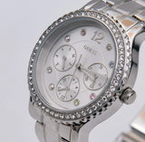 Guess Enchanting Diamonds Silver Dial Silver Steel Strap Watch for Women - W0305L1 Authentic Buy Shop Now