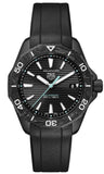 Tag Heuer Aquaracer Professional 200 Solargraph Quartz Black Dial Black Rubber Strap Watch for Men - WBP1112.FT6199 Authentic Buy Shop Now