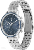 Tommy Hilfiger Casual Quartz Blue Dial Silver Steel Strap Watch For Women - 1782188 Authentic Buy Shop Now