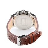 Tommy Hilfiger Jake Multifunction White Dial Brown Leather Strap Watch for Men - 1791230 Authentic Buy Shop Now