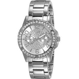 Guess Sassy Multifunction Quartz Silver Dial Silver Steel Strap Watch For Women - W0705L1 Authentic Buy Shop Now