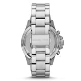 Michael Kors Everest Chronograph Black Dial Silver Steel Strap Watch For Women - MK5753 Authentic Buy Shop Now