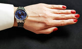 Tissot Chemin Des Tourelles Powermatic 80 Lady Blue Dial Silver Steel Strap Watch For Women - T099.207.11.048.00 Authentic Buy Shop Now