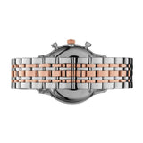 Emporio Armani Chronograph White Dial Two Tone Steel Strap Watch For Men - AR0399 Authentic Buy Shop Now