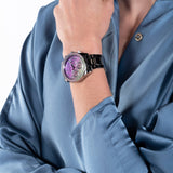 Guess Sol Chronograph Crystals Multicolor Dial Silver Steel Strap Watch For Women - GW0483L1 Authentic Buy Shop Now
