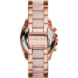 Michael Kors Blair Chronograph Rose Gold Dial Two Tone Steel Strap Watch for Women - MK5943 Authentic Buy Shop Now
