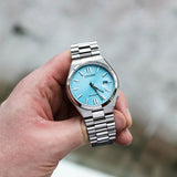 Citizen Tsuyosa Automatic Turquoise Dial Silver Steel Strap Watch For Men - NJ0151-88M Authentic Buy Shop Now