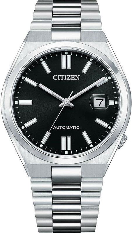 Citizen Tsuyosa Automatic Black Dial Silver Steel Strap Watch For Men - NJ0150-81E Authentic Buy Shop Now