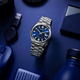 Citizen Tsuyosa Automatic Blue Dial Silver Steel Strap Watch For Men - NJ0150-81L Authentic Buy Shop Now