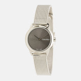Calvin Klein Minimal Grey Dial Silver Mesh Bracelet Watch for Women - K3M231Y3 Authentic Buy Shop Now