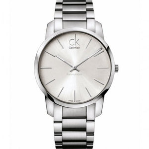 Calvin Klein City Silver Dial Silver Steel Strap Watch for Women - K2G23126 Authentic Buy Shop Now