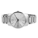 Calvin Klein City Silver Dial Silver Steel Strap Watch for Men - K2G21126 Authentic Buy Shop Now