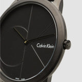 Calvin Klein Minimal Black Dial Black Mesh Bracelet Watch for Men - K3M514B1 Authentic Buy Shop Now