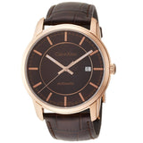Calvin Klein Infinity Brown Dial Brown Leather Strap Watch for Men - K5S346GK Authentic Buy Shop Now