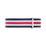 Daniel Wellington Classic Canterbury White Dial Two Tone NATO Strap Watch For Women - DW00100051 Authentic Buy Shop Now