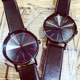 Calvin Klein Boost Black Dial Black Leather Strap Watch for Men - K7Y214CY Authentic Buy Shop Now
