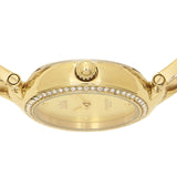 Coach Park Diamonds Gold Dial Gold Steel Strap Watch for Women - 14503171 Authentic Buy Shop Now