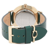 Coach Perry Green Dial Green Leather Strap Watch for Women - 14503383-C Authentic Buy Shop Now
