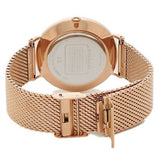 Coach Charles Black Dial Rose Gold Mesh Bracelet Watch for Men - 14602552 Authentic Buy Shop Now