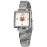 Coach Cass White Dial Silver Mesh Bracelet Watch for Women - 14503697 Authentic Buy Shop Now