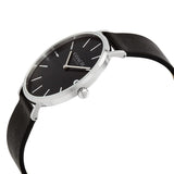 Coach Charles Black Dial Black Leather Strap Watch for Men - 14602149 Authentic Buy Shop Now
