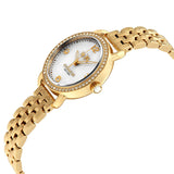 Coach Delancey Mother of Pearl Dial Gold Steel Strap Watch for Women - 14502478 Authentic Buy Shop Now
