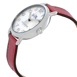 Coach Delancey White Dial Pink Leather Strap Watch for Women - 14502717 Authentic Buy Shop Now
