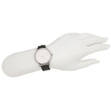 Coach Delancey White Dial Black Leather Strap Watch for Women - 14502714 Authentic Buy Shop Now