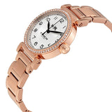 Coach Delancey White Dial Rose Gold Steel Strap Watch for Women - 14502262 Authentic Buy Shop Now